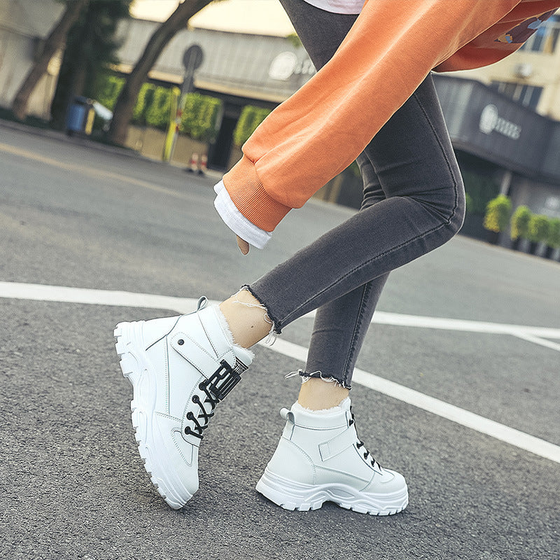 Women's trendy cotton shoes-comfortable student wear(pair)