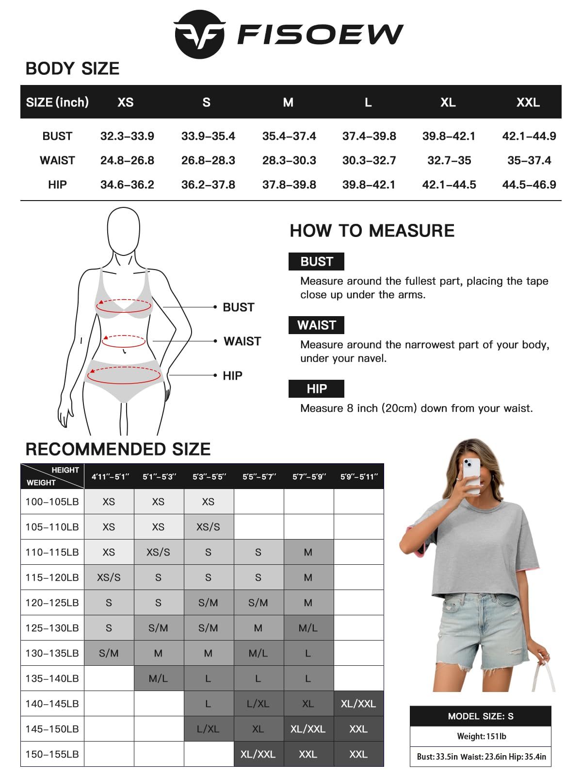 Womens Crop Tops Casual Short Sleeve T-shirt