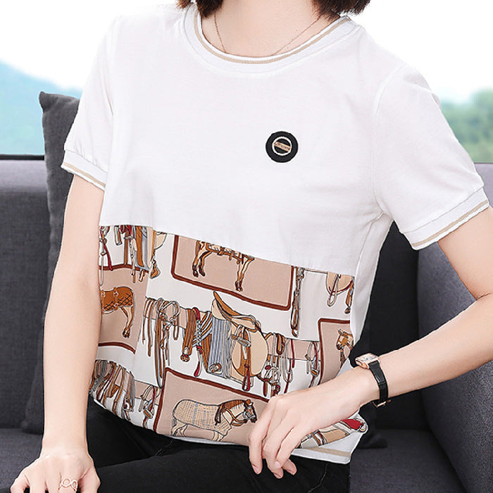 Summer T-shirt Women's Clothing