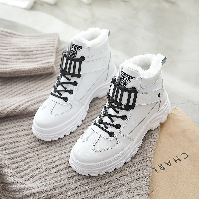 Women's trendy cotton shoes-comfortable student wear(pair)