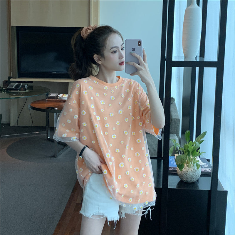 Xiaoxuju fake two T-shirts