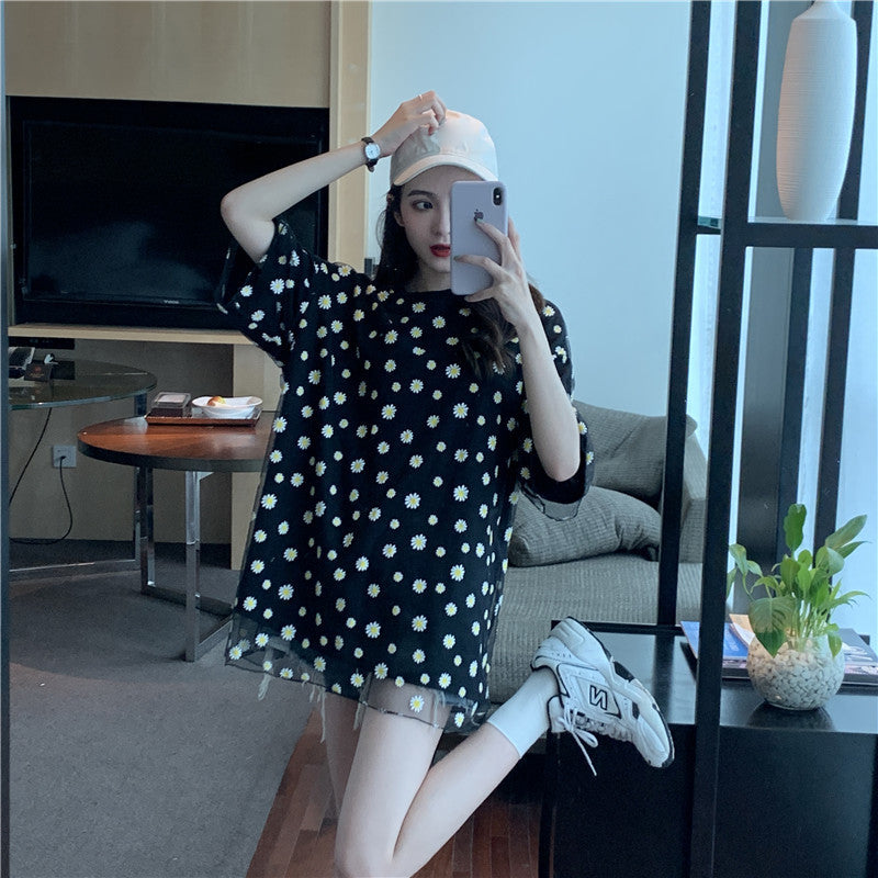 Xiaoxuju fake two T-shirts