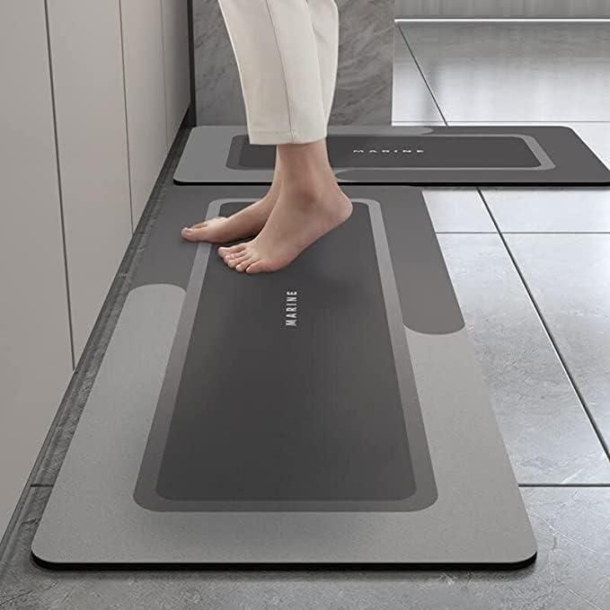 2 Pcs Kitchen Mat ( Random Color & Design)
