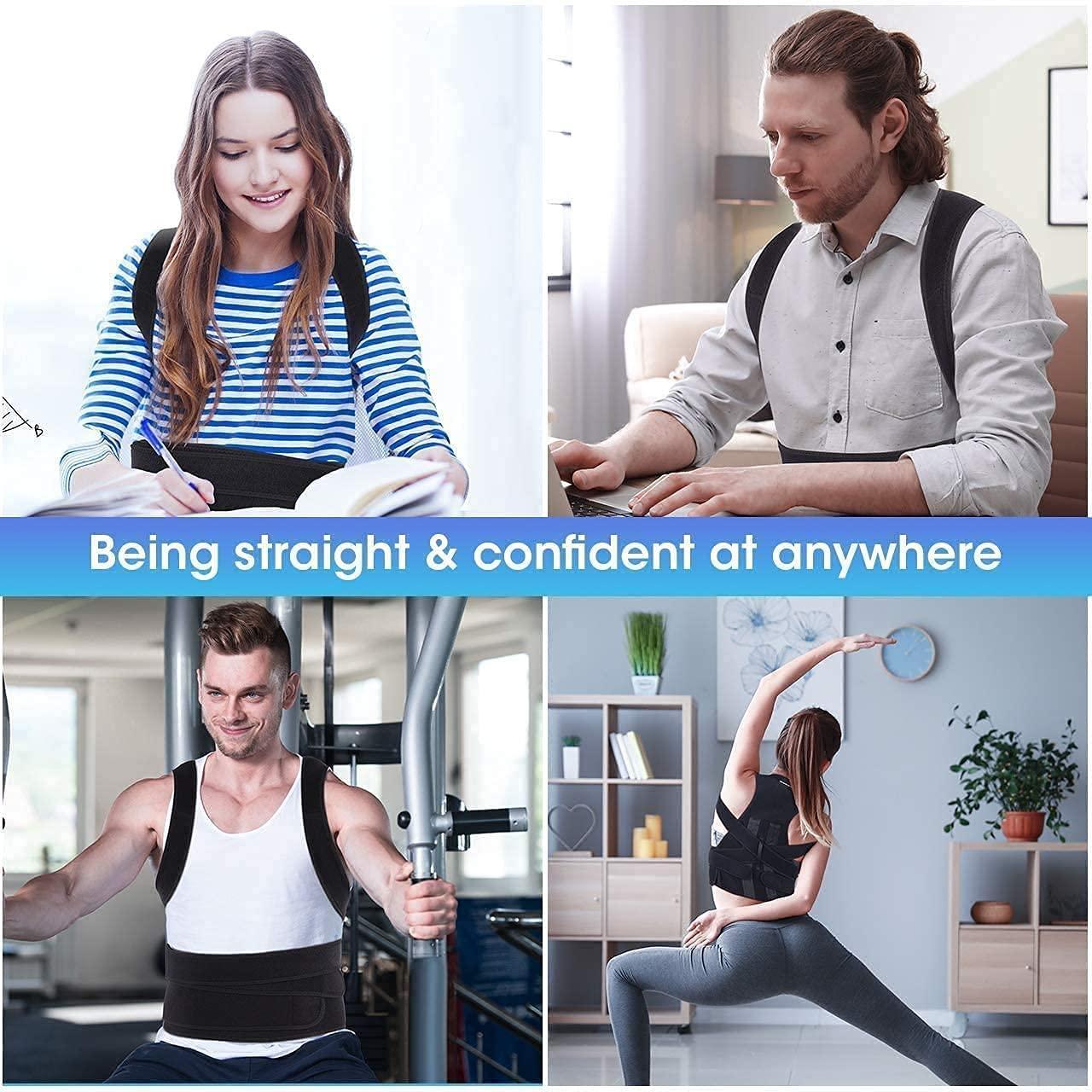 Adjustable Back & Waist Posture Support Belt