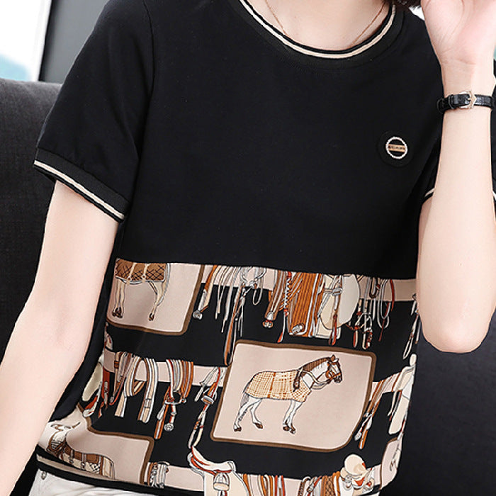 Summer T-shirt Women's Clothing