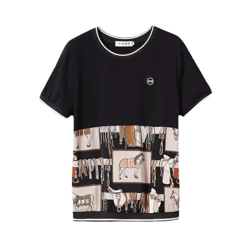 Summer T-shirt Women's Clothing