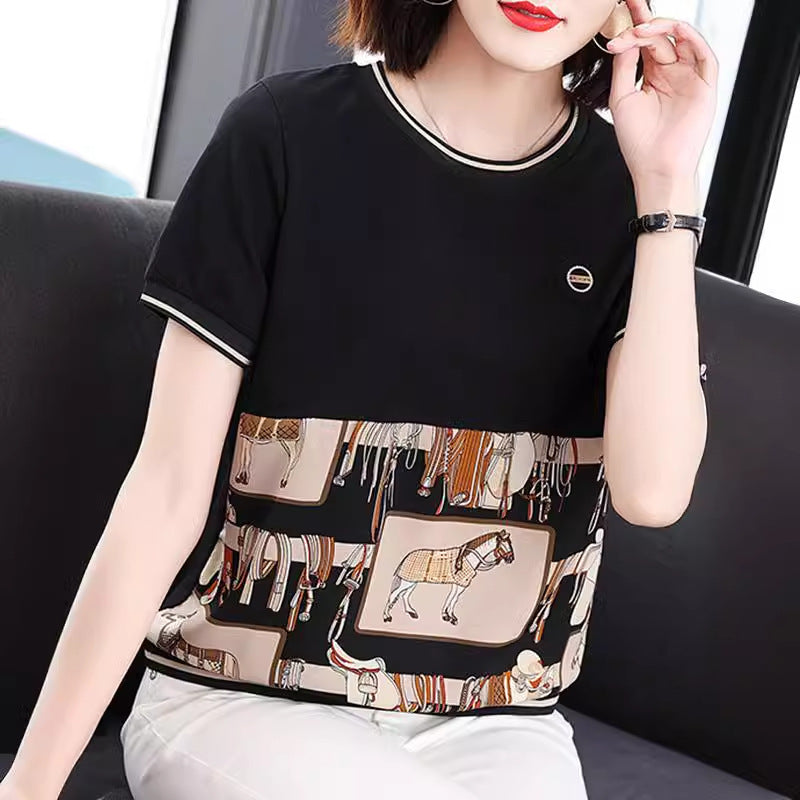 Summer T-shirt Women's Clothing